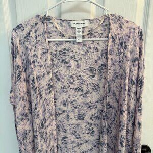 Nordstrom Pink and Purple Boho Cover-Up – One Size